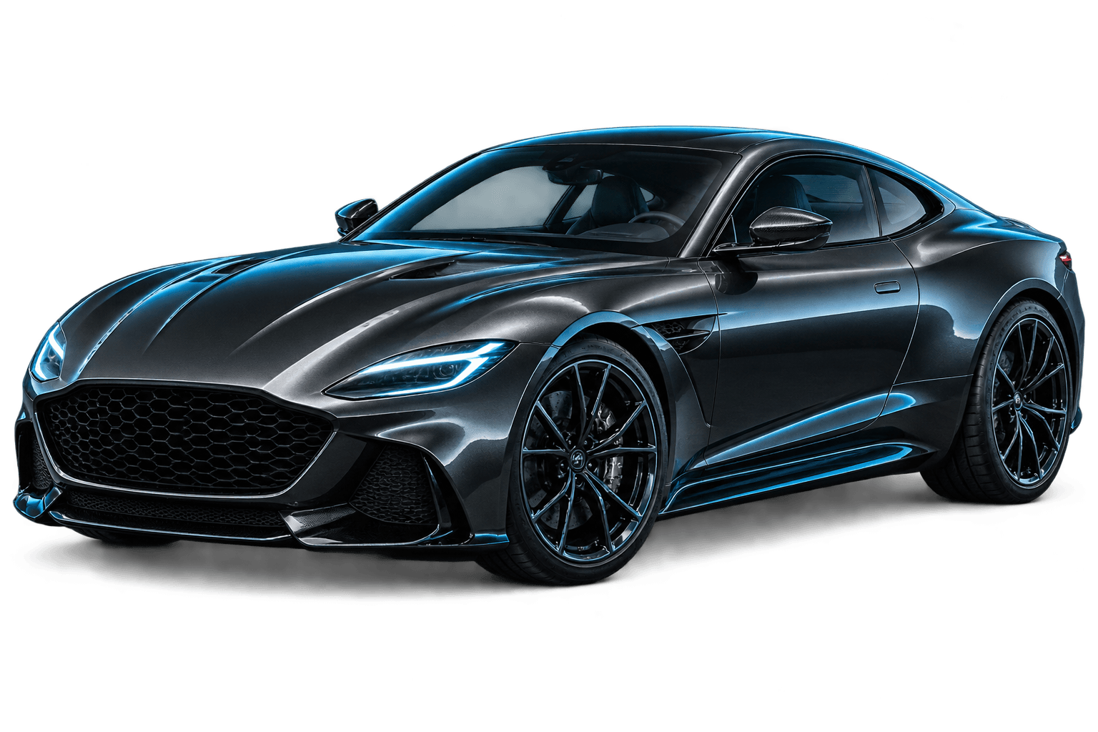 Glossy performance car